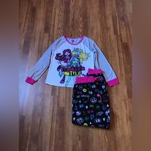 Monster high pajamas sets